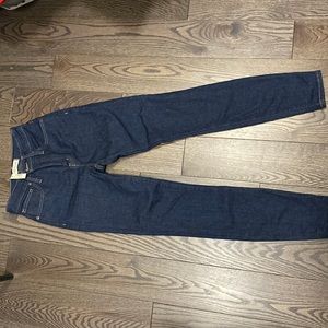 NWT Madewell Curvy high rise skinny. Sz 25